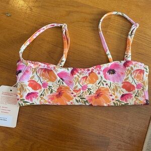 Midori Bikini Stella top in pippa print